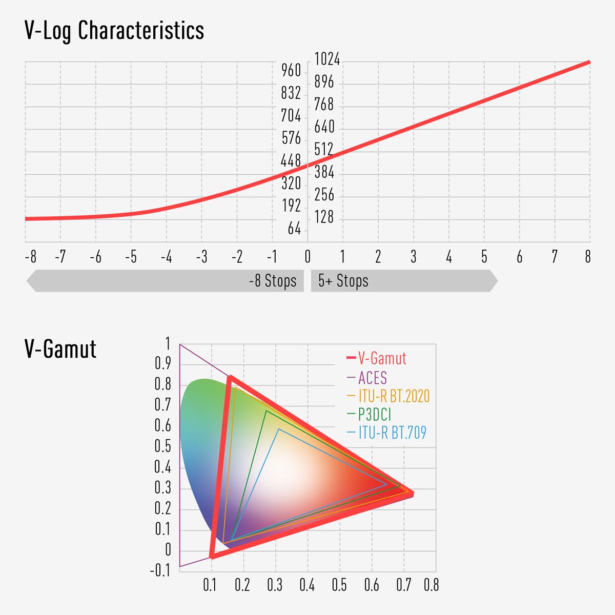 13+ 檔 V-Log 和 V-Gamut“VariCam Look”