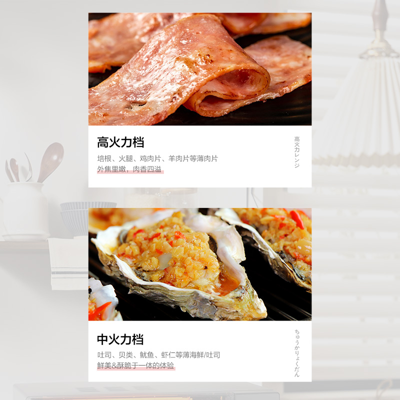 兩檔薄塊燒烤模式可選，解鎖美食多樣性