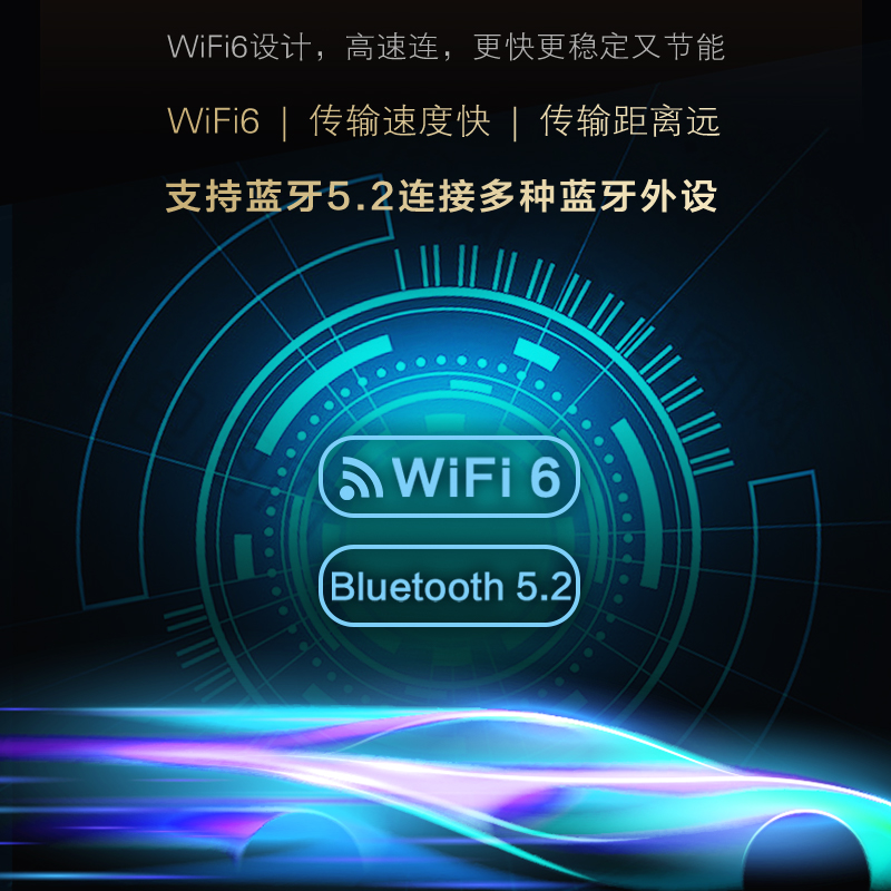 雙頻無線連接暢享高速網絡