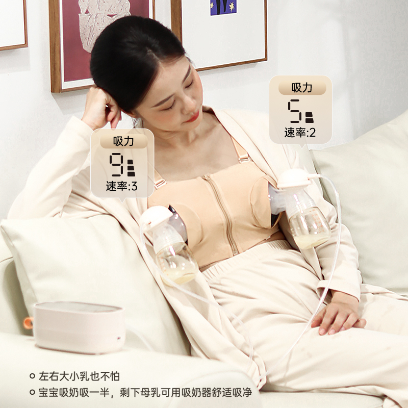 雙核雙泵獨立控制，感受專屬定制舒適吸力